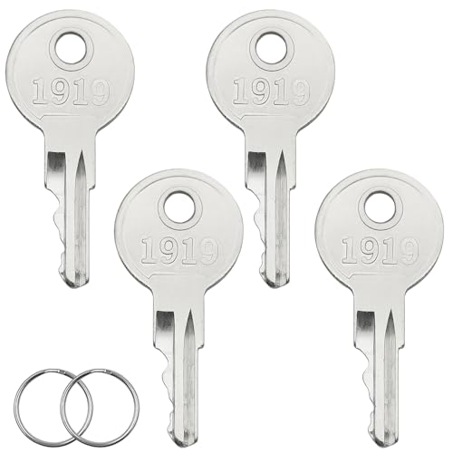 AYWFEY 4 Pack Golf Cart Ignition Keys, Golf Cart Replacement