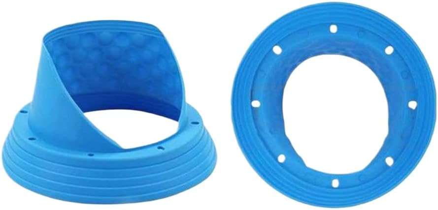 2X 6.5 Inch Car Speaker Baffles for Vibration and Impact Protection(Blue)