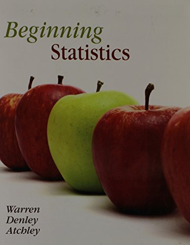 Beginning Statistics 1932628118 Book Cover