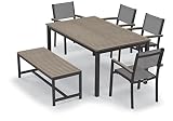 Oxford Garden Travira 63" Rectangular Dining Table
