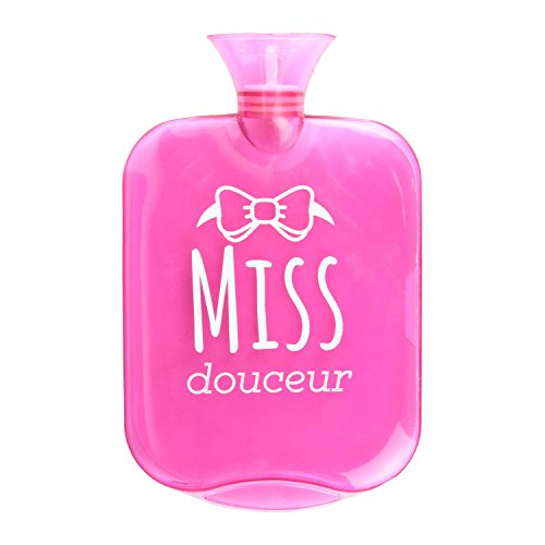 Sensly - 1 Bouillotte PVC 2L Humour - Coloris Aléatoire Cover