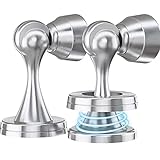 Magnetic Door Stop,Magnetic Door Stop with Strong Suction, Screws for Stronger Wall Hanging, Screws