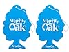 Mighty Oak Air Freshener – New Car Fragrance - Long Lasting Hanging Car Deodoriser – Odour Eliminator Air Freshener – Auto Accessories – UK Made Car Scent Freshener - 2 Pack #1