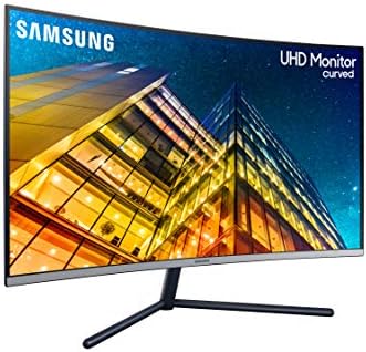 Samsung U32R590 32 Inch Curved UHD 4K Monitor - Ultra HD 3840x2160 HDMI, Displayport, Dark grey