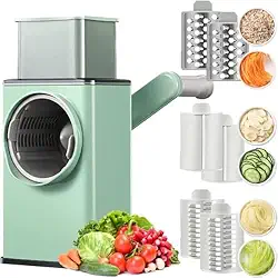 Fatiador De Repolho Cortador e Ralador de Legumes Multifuncional Manual Manivela de Alimentos Verduras Frutas