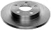 Raybestos 66406R Professional Grade Disc Brake Rotor