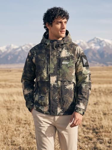 Image of The Indian Garage Co Men Regular Fit Full Sleeves Printed Puffer Jackets