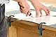 wolfcraft Federzwinge PRO 40-3626000 - Für den kraftschonenden Einsatz – ideal für DIY- und Modellbauprojekte - Spannweite: 40mm