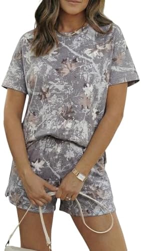 EVALESS 2 Piece Sets for Women Summer Shorts Sets Spring 2026 Vac...