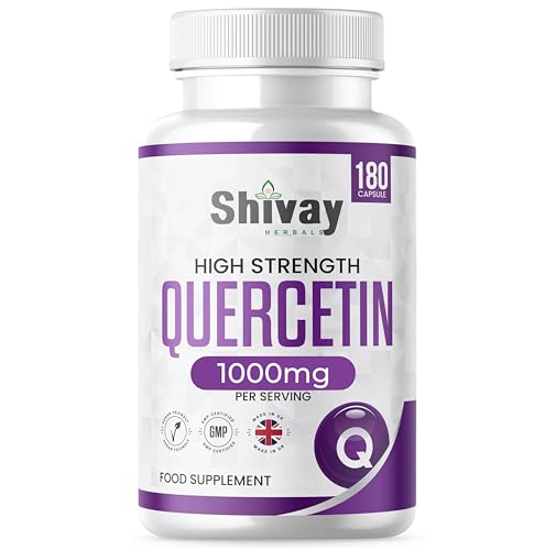 Shivay Herbals Quercetin 1000mg Vegan Capsules