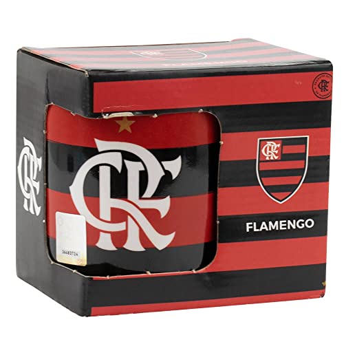 Caneca Porcelana 300ml - Flamengo