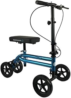 KneeRover Economy Knee Scooter Steerable Knee Walker Crutch Alternative with Dual Braking System