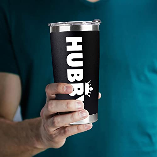 Father's Day Gifts For Husband From Wife - Men Gifts, Husband Gifts From Wife - Him, Men. Husband Birthday Gifts - Anniversary, Birthday Gifts For Husband, Him, Funny Gifts For Him, Tumbler 20Oz #TOP6