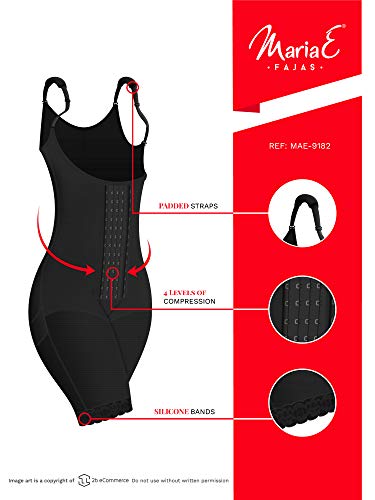 Image of MariaE PP9182 Csection Postpartum Girdle for Women Firm Tummy Control Shapewear Fajas Colombianas Reductoras y Moldeadoras Postparto Levanta Cola Black M /34