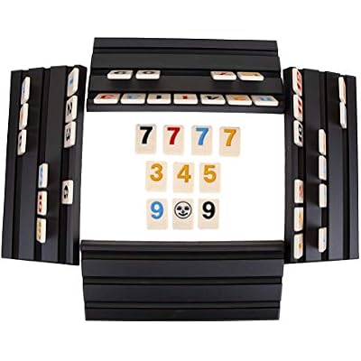 Pressman Rummikub Large Numbers Edition - The Original Rummy Tile Game Blue, 5