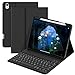 zoyu Hülle mit Tastatur für iPad 11. Generation (A16) 2025 11 Zoll, iPad 10. Generation 2022 10,9 Zoll, Magnetische Kabellose Abnehmbare Tastatur, Dünn und leicht für iPad11/10,9 Zoll, Schwarz
