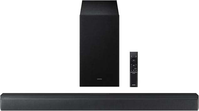 Samsung B-Series HW-B650F 3.1 Ch Dolby Audio/DTS VirtualX, Adaptive Sound, Q-Symphony, Game Mode, Voice Enhance Mode, Black