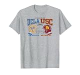 UCLA Bruins vs USC Trojans 2025 Gameday Gray T-Shirt