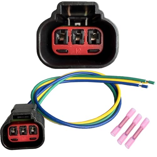 SDYYDS Camshaft Sensor, Crankshaft Sensor Connector Wiring Harnesses for Ford C-Max (18-13), Escape (20-09), Explorer (20-11), Fiesta (19-14), Fusion (19-06) and More 8U2Z14S411ZA, S2271