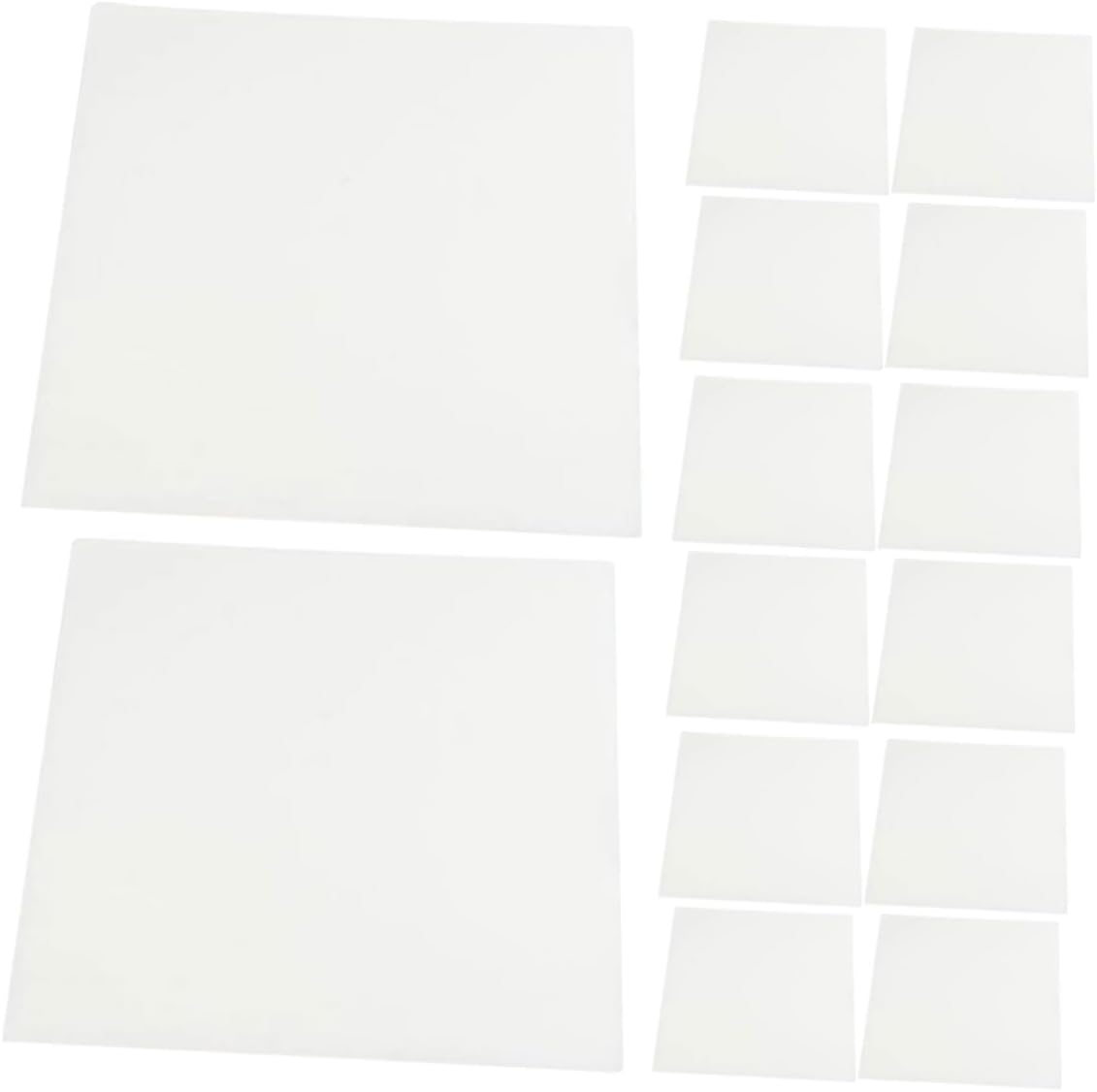 YARNOW 100pcs Disposable Parrot Cage Liners Absorbent Paper Urine Pads for Birdcages Thickened Mats for Clean and Healthy Environment Bird Bedding Accessories