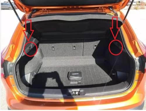 Miniatura 7 de Red de carga organizadora de maletero para Nissan Rogue Sport 2017-2023  Red de carga estilo sobre para SUV  Organizador de maletero de coche de