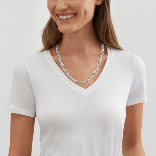 Silpada 'Collected Beauty' Sterling Silver Hematite Necklace, 18" + 2"4