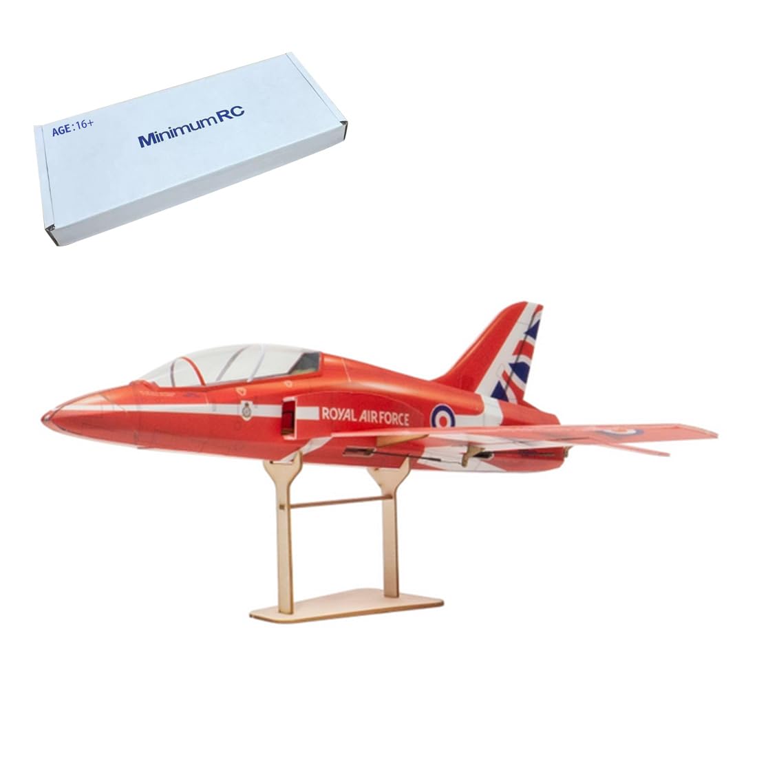 RC Red Arrow F-15,2.4G 3CH RC Jet, High-Speed Ducted Fan Fighter with Powerful Motor EPP, Foam Construction,Gift for Beginners & Pros (Kit RTF Version)