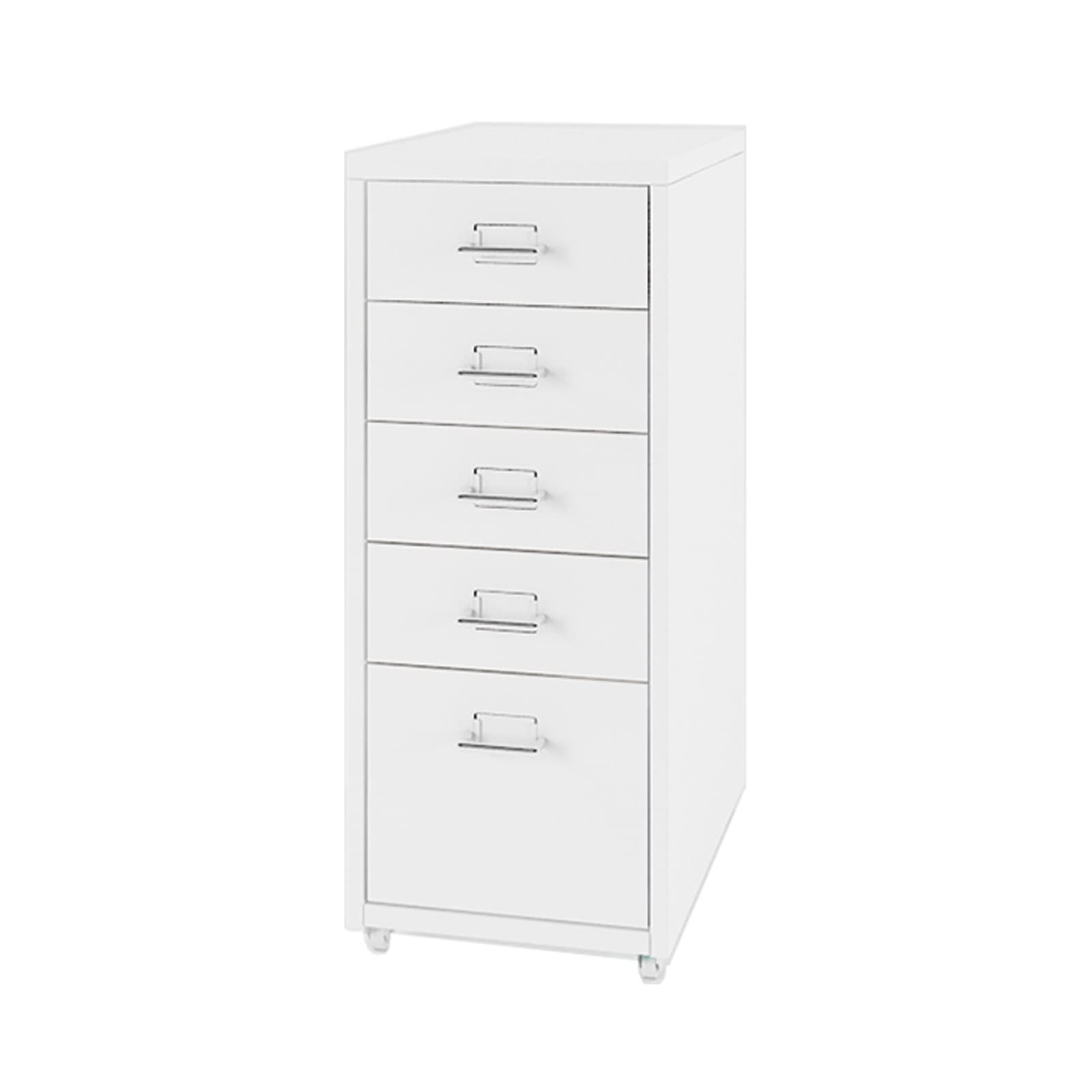 Aioneer B File Cabinet 5 Drawer Mobile File Cabinet Drawer Cabinet Office Vertical Filing Cabinet Household Mobile Storage Cabinet Filing Cabinet