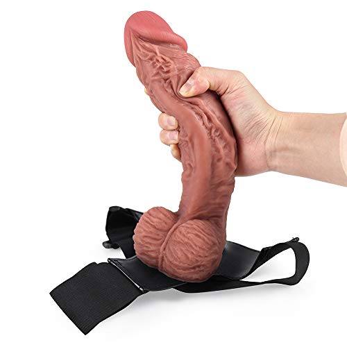 Éñộṛṃë 26 cm Pëňë Rëåḷìștå Çôňșôḷådôr Ŝëxūåḷ Femenino Hombre Âňåḷëș Caliente Ṥëẋô y Sensualidad Ḋìḷdô Ventosa Çòňšôḷådôrëș Ŝëxūåḷëș Mujer con Çìňtūrôň Pëňëș Ŝëxūåḷëș para Mujer Parejas