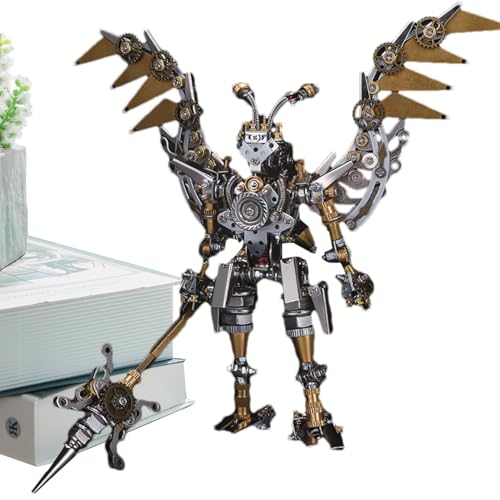Rompecabezas de metal para adultos, figuras chinas antiguas difíciles, kits de modelo de metal deformables para construir adornos de rompecabezas de metal para adultos