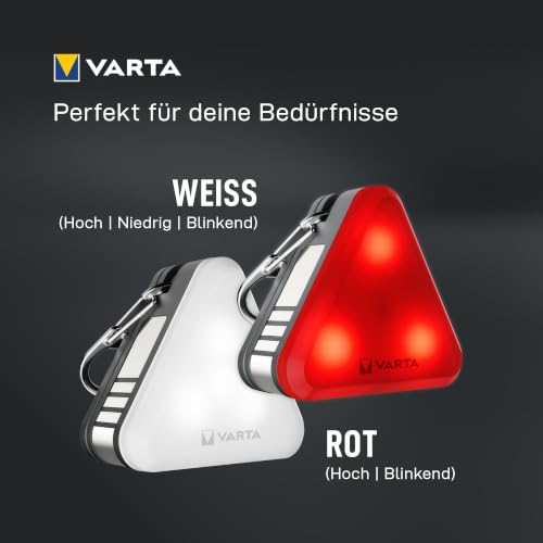 VARTA Sicherheitslicht LED, Magnetic Safety Light, 5 Leuchtmodi, IP54