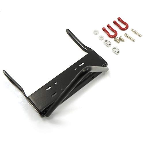 Yeah Racing Stinger Steel Bumper w/Winch Mount Shackle For Axial SCX10 #YA-0454