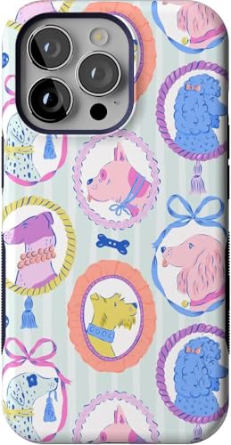Casely iPhone 13 Pro Case | Chateau Pups | French Dog | Compatible with MagSafe | Bold Protective Design