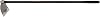 Truper 10621 Forged Garden Hoe - 2 Lb High Carbon Steel One-Piece Forged Head, 54-Inch Handle Round Eye Hoes