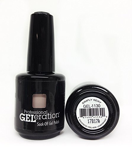Jessica Cosmetics Geleration Simply Sexy esmalte en gel con acabado de alta gama