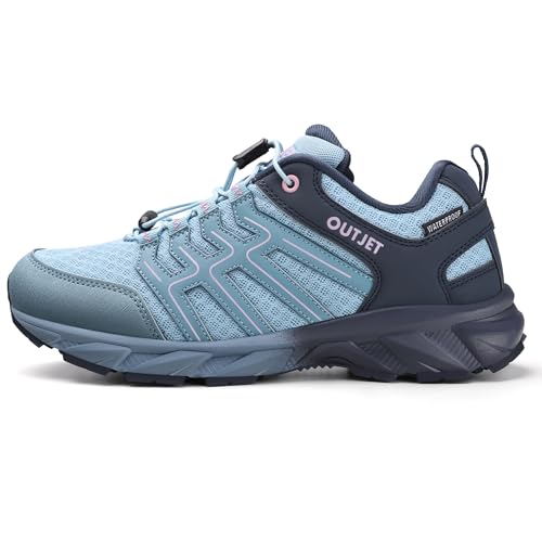 OUTJET Women's Waterproof Hiking Shoes