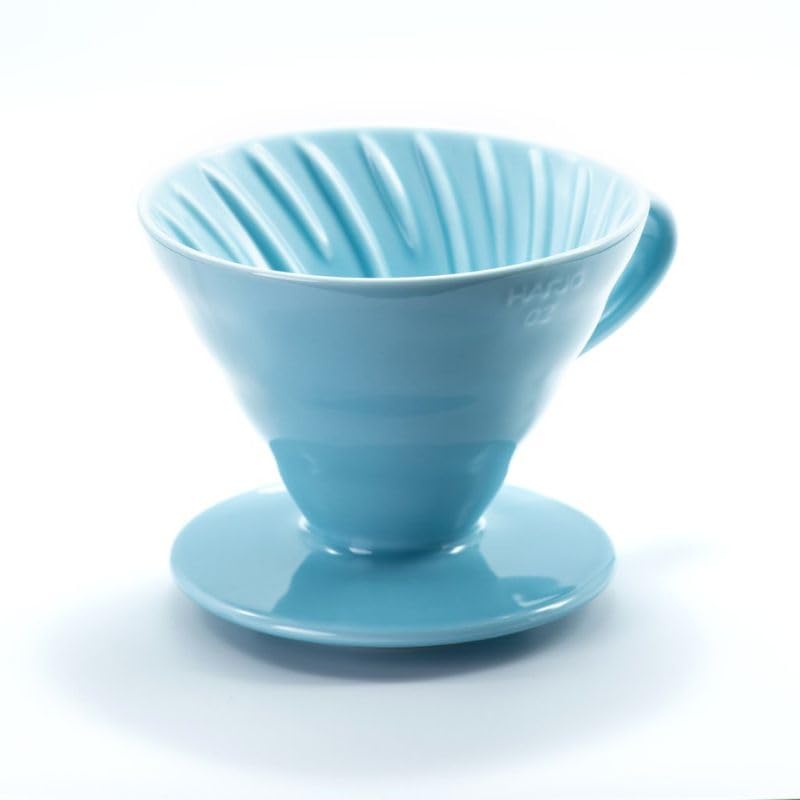 HARIO | V60 Dripper Ceramic 02 Sky Blue | Pour Over Coffee Dripper | 1–4 Cups-image-29