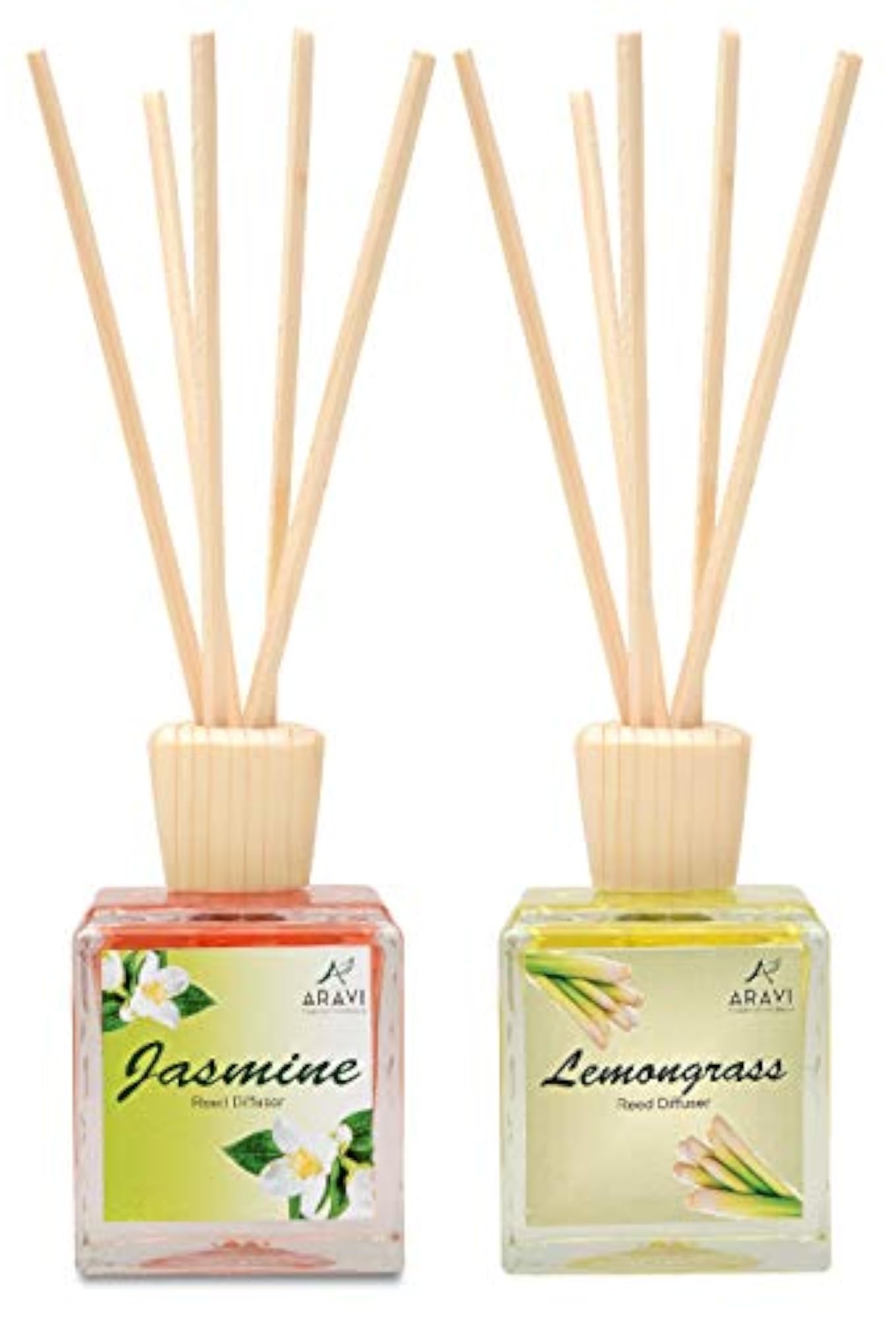 Reed Diffuser Set - Jasmine and Lemongrass