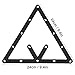 6PCS Magic Rack, Billiards Accessories, 9 Ball Rack, Pool Table Accessories Pool Billiard Accessories Pool Table Triangle Ball Holder Suitable for Ball Rack Billiard Table Magic Pool Cue Accessories