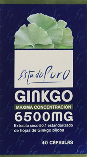 Tong-Il - Ginkgo 6.500 Mg 40 Capsulas Estado Puro (Pack 2 Und.)