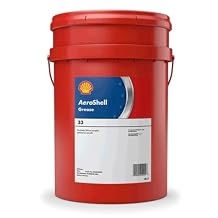 AeroShell Grease 33 Synthetic Airframe Grease MIL-PRF-23827Ty1/BMS3-33 - 37.5 lbs 17KG Pail