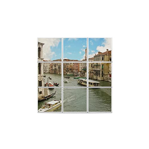 Carreaux céramique Venise souvenir de voyage Italie fresque decorative