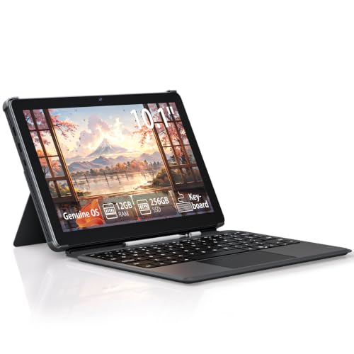Amazon.co.jp: 2in1 タブレットPC 12GBメモリ 256GB SSD搭載、m3 8100Y
