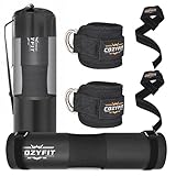 Set de Almohadilla para Sentadillas – Cojín de Espuma para Barra Olímpica – Protección para Glúteos, Lunges y Hip...