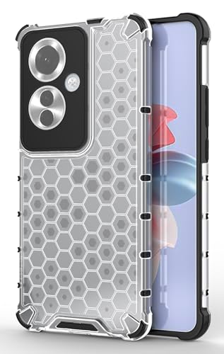 Image of Glasgow Back Case Cover Compatible with [ Oppo F25 Pro 5G ] (Stylish Design) - Transparent