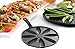 Norpro Pre-Seasoned Pepper Popper Pan, 9-inch, Black