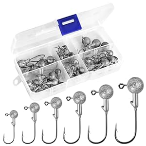 Annyswit Annyswit-0060 Jigköpfe Set 50 Stück