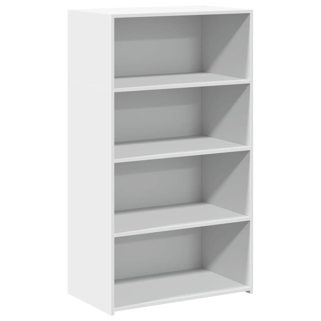 Aparador alto 70x41x124 cm en madera de ingeniería para almacenamiento de salón