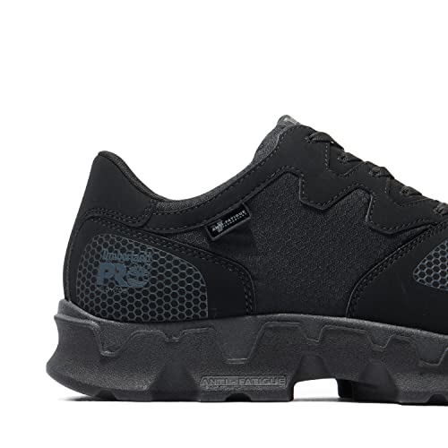 Timberland PRO Timberland PRO Men's Powertrain Alloy Safety Toe Static Dissipative Athletic Industrial Work Shoe, Black Ripstop Nylon-2024 NEW, 7M