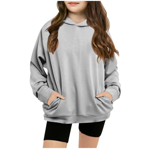 Hoodies For Teen Girls Long Sleeve Oversized Tops Fall Pullover